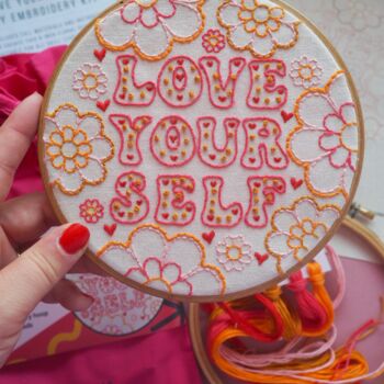 Embroidery Kit Self Love, 3 of 5