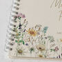 Personalised Wildflowers Wedding Guest Book, thumbnail 4 of 10