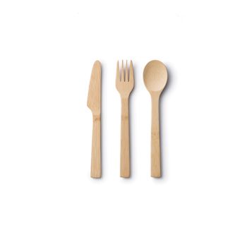 Picnic And Travel Bamboo Utensils, 4 of 12