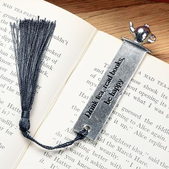Teapot English Pewter Bookmark Gifts, 2 of 9