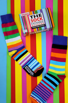 United Oddsocks The Sock Exchange Weekend Men's Gift Box Set, 3 of 3
