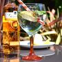 Personalised Gin Glass With A Blue Stem, thumbnail 5 of 7