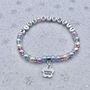 Personalised Teacher Thank You Gift, Charm Bracelet, thumbnail 6 of 6