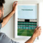 Contemporary England Rugby Twickenham Poster Gift, thumbnail 2 of 6