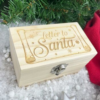 Scroll Letter To Santa Christmas Eve Tradition Box, 5 of 5