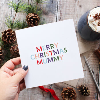 'Merry Christmas Mum/Mummy' Christmas Card, 2 of 6