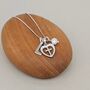 Personalised Child's Silver Confirmation Cross Pendant, thumbnail 1 of 3