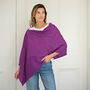 Lucy Four Way Cashmere Poncho, thumbnail 7 of 12