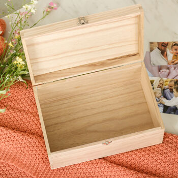 Personalised Star Sign Keepsake Memory Box For Her, 4 of 5