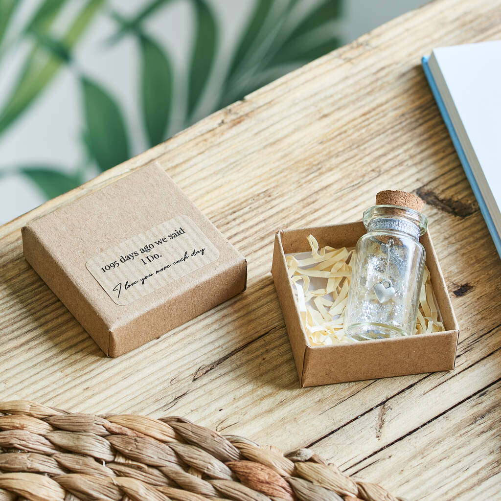 Personalised Days Together Mini Token Gift By EdgeInspired