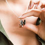 Tortoise And The Hare Charm Necklace, thumbnail 6 of 7