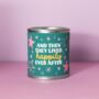 Happily Ever After Wedding Candle Gift, thumbnail 1 of 5