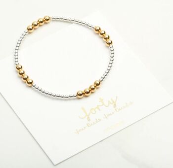 60th Birthday Stacking Bracelet Gift For Her, 3 of 3