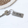 Best Dad In The Universe Personalised Keyring, thumbnail 1 of 7