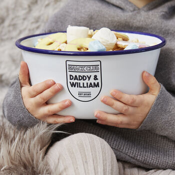 Personalised Snack Club Bowl, 2 of 6