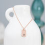 Monogrammed Tag Necklace, thumbnail 10 of 12