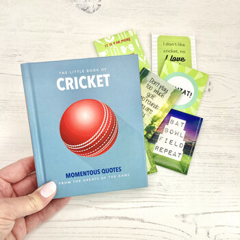 Cricket Gift Set: Cricket Tea And Book Giftset, 2 of 12