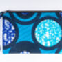 Large African Print Zip Pouch, thumbnail 6 of 9