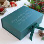 Personalised Luxury A4 Forest Green Gift Box, thumbnail 1 of 7