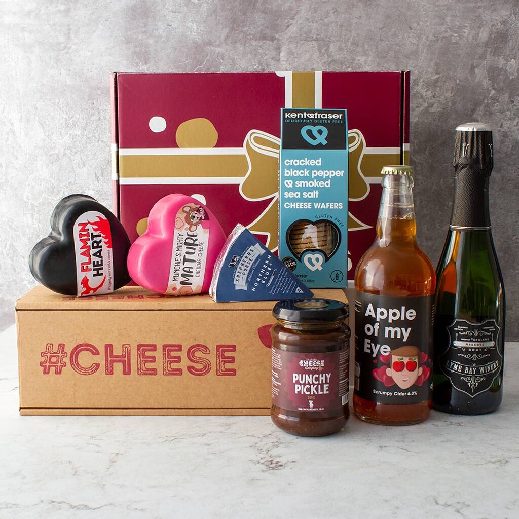 The Date Night Cheese Gift Hamper By The Chuckling Cheese Company
