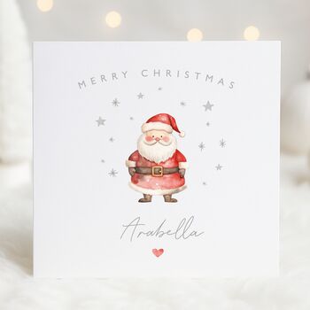 Personalised Santa Card, 2 of 2
