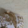 Pink Bird Oval Clutch Bag, thumbnail 10 of 12