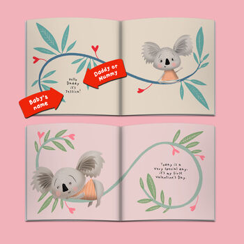 Personalised First Valentine's Day Book 'My First Love', 3 of 12