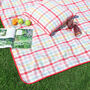 Pastel Gingham Picnic Blanket, thumbnail 1 of 11