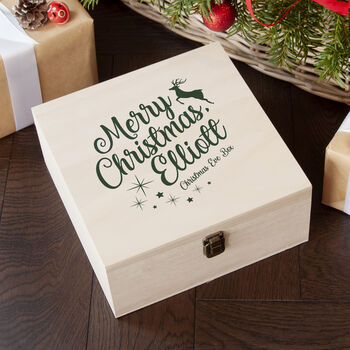 Personalised Rudolf Christmas Eve Box, 3 of 9