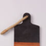 G Decor Black Marble And Wood Chopping Board, thumbnail 3 of 6