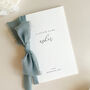 Luxury 'Letter To My Usher On My Wedding Day' Card, Elegant Calligraphy Design, thumbnail 2 of 11