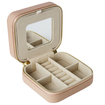 Personalised Leather Travel Jewellery Boxes, 9 of 12
