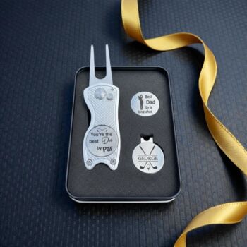 Personalised Golf Gift Set, Present For Him, 2 of 10