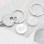 Personalised Lucky Sixpence Keyring, thumbnail 2 of 5