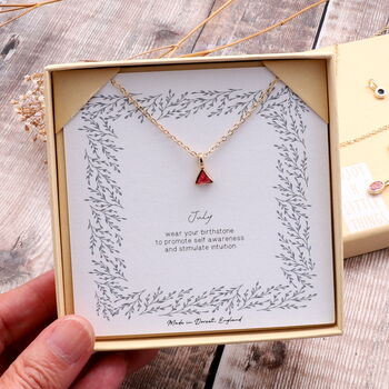 Birthstone Story Necklace, 7 of 7