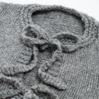 Isobel Cardigan Easy Knitting Kit, 3 of 10