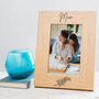 Personalised Birth Month Flower Photo Frame For Best Friend, thumbnail 4 of 12