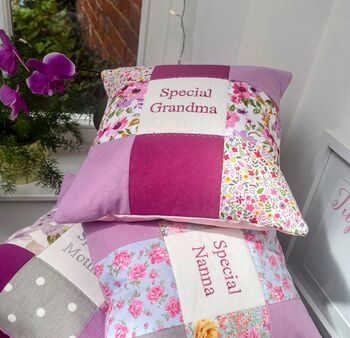 Special Grandma Cushion   Pink And Purple, 10 of 10