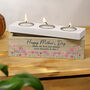Personalised Floral Tea Light Box For Mum, thumbnail 2 of 4