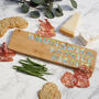 Personalised Circus Font Charcuterie Board, thumbnail 2 of 5