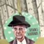 Miss Marple Christmas Bauble, Murder Mystery Decoration, thumbnail 5 of 5