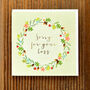 Silver Foiled Sorry For Your Loss Card, thumbnail 3 of 3
