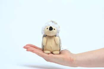 Mini Hedgehog + Engraved Tag, Sending You A Hedge Hug, 2 of 3