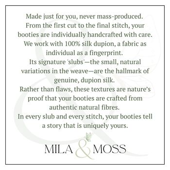 Lara Silk Baby Booties, 5 of 5