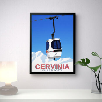 Cervinia Ski Resort Poster, 3 of 6