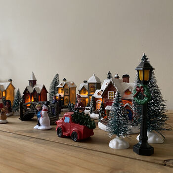 Christmas Village Scene For Windowsills Or Mantlepieces, 2 of 9