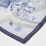 Bunny Blues Narrative Square Scarf, thumbnail 3 of 3