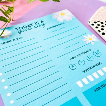 A5 Blue Daisy Appointment Planner, 4 of 4