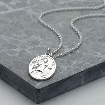 Personalised St. Christopher Necklace, 6 of 10
