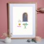 Love You To The Moon And Back Room Still Life Art Print, thumbnail 1 of 3